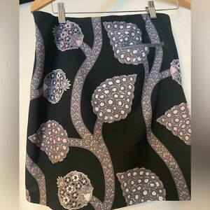 Golftini Elegant Black and Pink Patterned golf  Skort